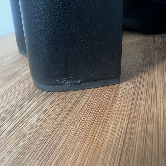 Soda Platform Heel Shoes Womens Size 9 Black Y2K Block Sandals Chunky Heels - Picture 7 of 7